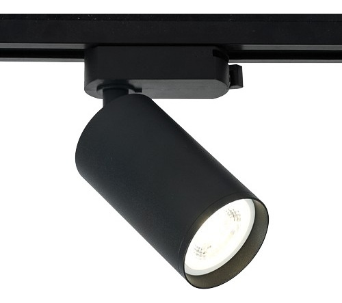 Riel Monofásico 1 Mt + 2 Focos Led Porta Gu10 + 2 Dicroicos