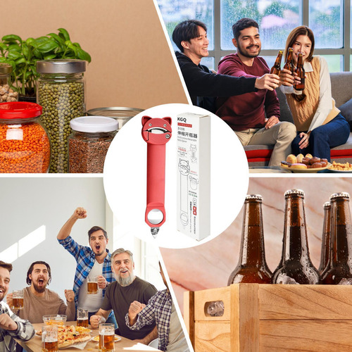 Abridor De Botellas Retráctil Abridor De Tapas Abridor De Ta