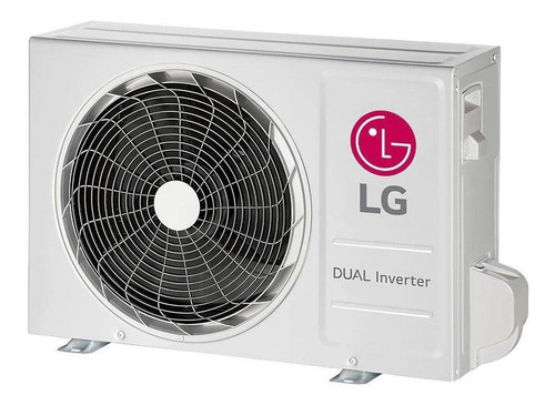 Aire acondicionado LG Dual Cool split inverter frío/calor 3000 frigorías blanco 220V S4-W12JA31A