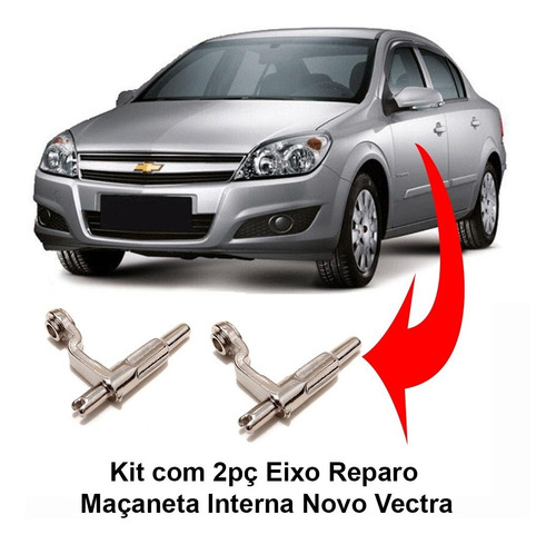 Kit Com 2pc Reparo Excentrico Maç Int Porta Vectra Apos 2006