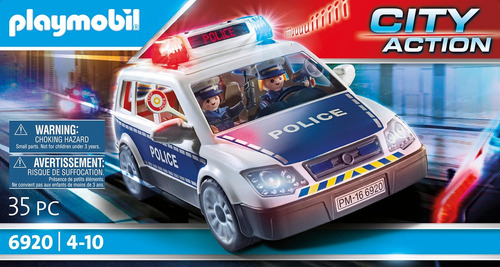 Vehículo De Emergencia De La Policía De Playmobil