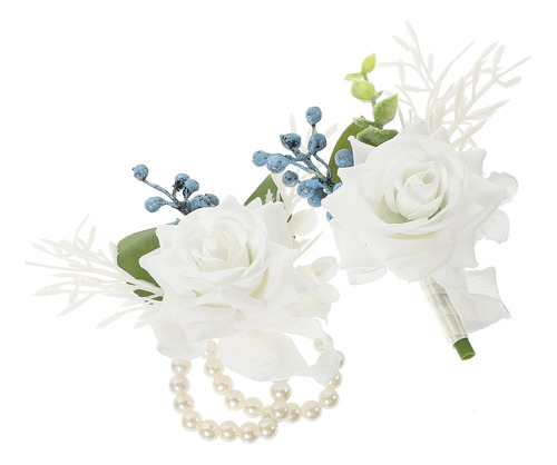 Set De Ramillete Y Ramo De Flores Artificiales Para Muñeca