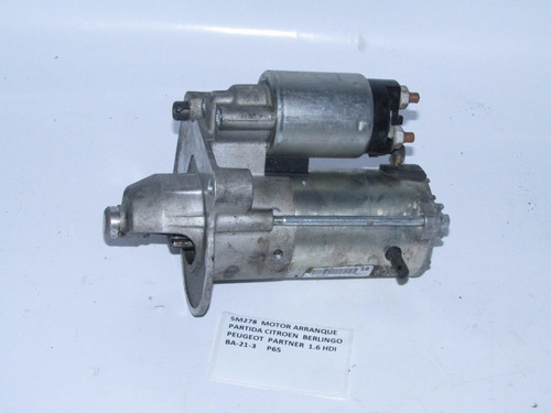Motor Arranque Partida Citroen Berlingo Peugeot Partner 1.6 (Usado)