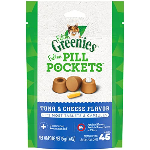 Feline Greenies Pill S Para Gatos Golosinas Suaves Naturales