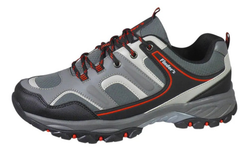 Zapatillas Finders Creek Trekking Hombre Gris