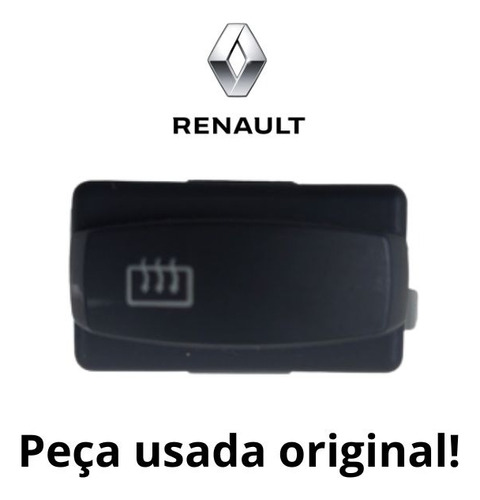 Botão Desembaçador Renault Duster 2008/2014