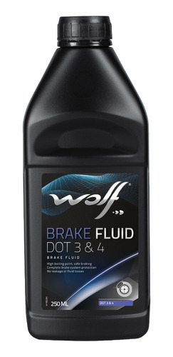 Liga De Frenos Wolf Brake Fluid 3&4 250ml