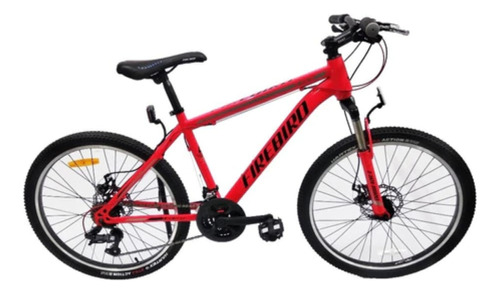 Bici Fire Bird Mountain Bike R 24 - 21v Ltwoo Freno A Disco 