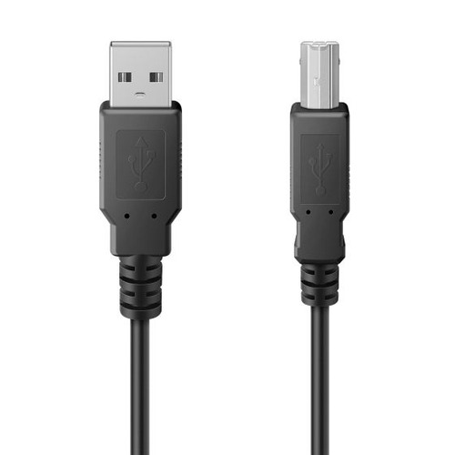 Imagen 4 de 5 de Lector de código de barras con soporte Steren COM-596 USB 1D 5V negro