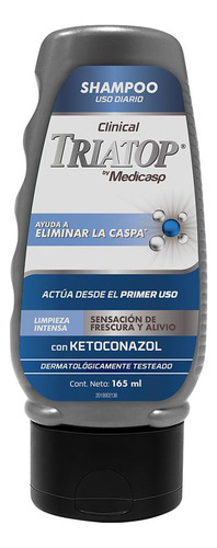 Triatop Clinical Shampoo Limpieza Intensa Ketoconazol 165ml