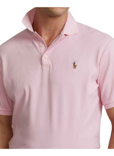 Camiseta Polo Ralph Lauren Pink Hombre Original