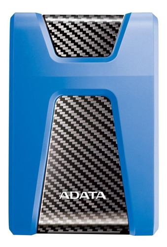 Imagen 1 de 3 de Disco duro externo Adata DashDrive Durable HD650 AHD650-2TU31 2TB azul