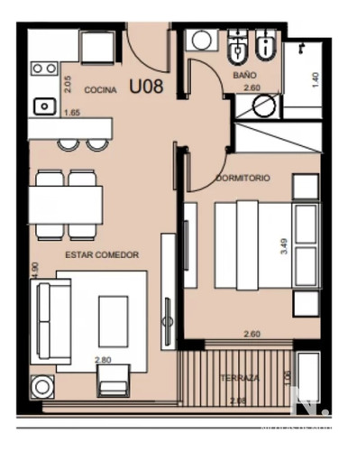 A Estrenar Impecable Departamento De 1 Dormitorio