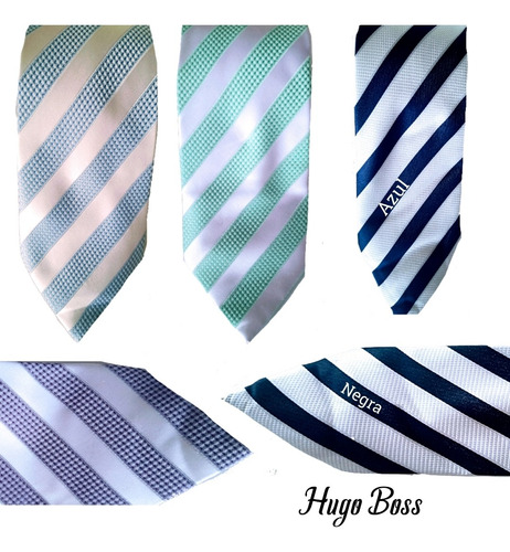 Corbatas Dos Unidades: Armani, Hugo Boss O Gucci.