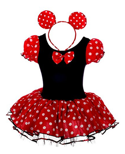 Disfraz De Disfraces De Halloween Para Niñas Minnie Mouse De