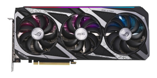Placa de video Nvidia Asus  ROG Strix GeForce RTX 30 Series RTX 3060 ROG-STRIX-RTX3060-O12G-GAMING OC Edition 12GB