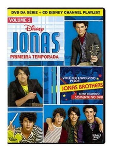 Dvd Jonas Brothers 1ª Temp Vol 1 - Disney