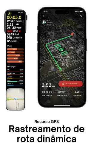 Relogio Inteligente W29s Microwear Gps Nfc Android Ios 2024