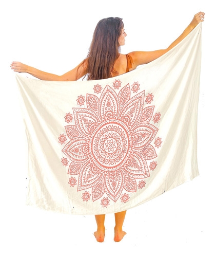 Boho Chic Pareo Mandala Vestido Playa Envoltura Mmg