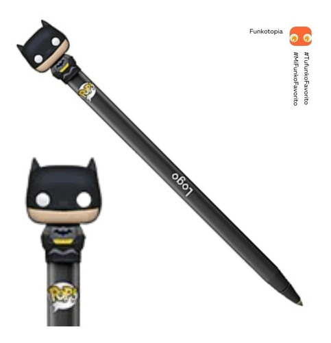 Imagen 1 de 1 de Funko Pen Topper: Plumas Funko Dc Comic - Batman
