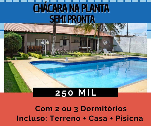 Imagem 1 de 7 de Vem Realizar Seu Sonho Com A Gente!!! Chácaras Pronta