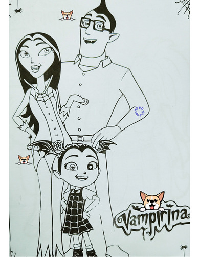 15 Libros Para Colorear Vampiriina + 15 Cajitas Colores (12)