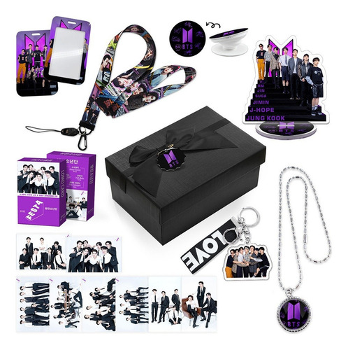 Set De 8 Piezas Bts Kpop 2024, Caja De Regalo Del Noveno Ani
