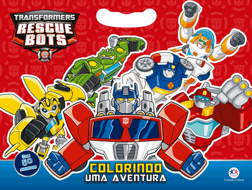 Transformers - Colorindo uma aventura, de Cultural, Ciranda. Editorial Ciranda Cultural Editora E Distribuidora Ltda., capa mole em português, 2018