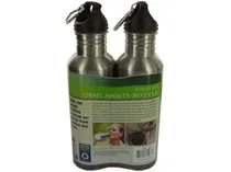 Comprar Juego De 2 Botellas De Agua Deportivas De Acero Inoxidable