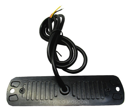 Imagen 3 de 7 de Mini Faro Destellante 6 Leds Rojo
