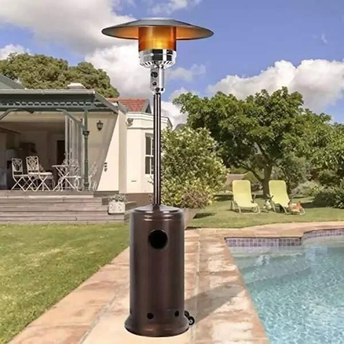 Aquecedor De Ambiente A Gás Externo Cogumelo Preto Yeladim