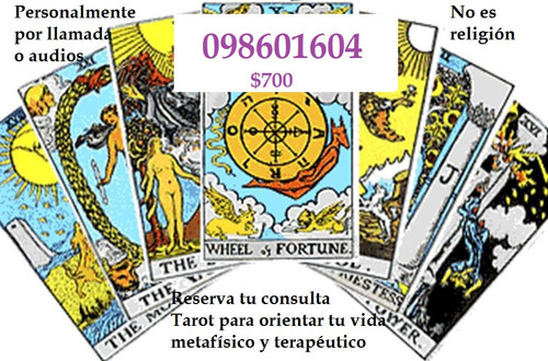 Tarot, Tirada De Cartas, Presencial O Whatsapp (prado)