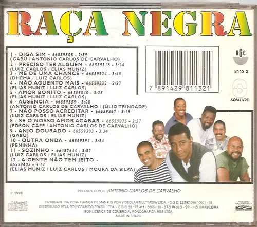 Raça Negra - Amor Bonito (Letra) 