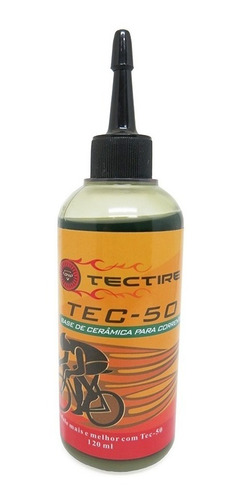 Óleo Lubrificante Ceramico Tec 50 Tectire 120ml Úmido Bio