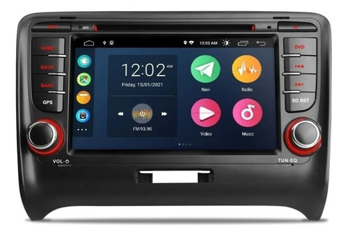 Estereo Android Carplay Audi Tt 2006-2012 Gps Dvd Radio Ios