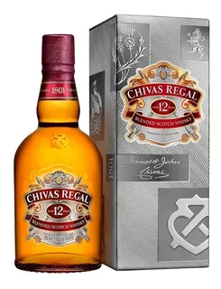 Whisky Chivas Regal 12 Años Escocia Botella 500 Ml
