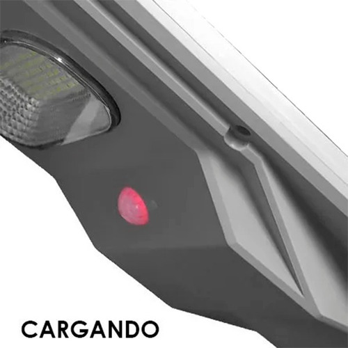 8 Pz Lampara Led Solar 90w Con Control Remoto Y Accesorios