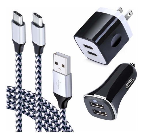 Cargador De Teléfono Usb Tipo C, Compatible Con Samsung Gala