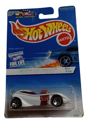 Hot Wheels Twin Mill Ii White Ice 1996 Vintage Leer Desc