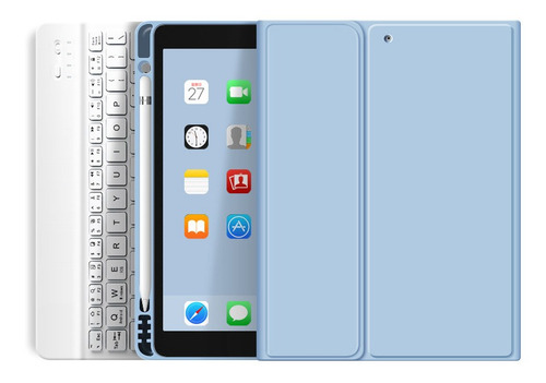 Capa Case Silicone C/ Teclado Bluetooth Para Mini 4 / Mini 5