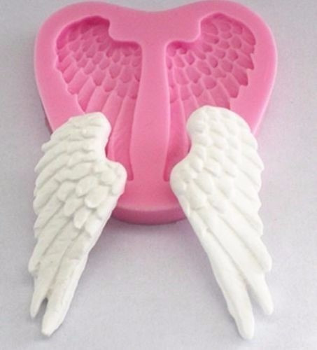 Molde De Silicone Asas Biscuit Pasta Americana