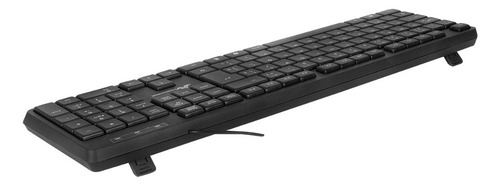 Teclado Monocron Slim Mn8239 Usb - Preto