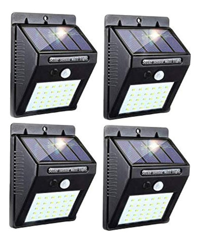 Sunkite Solar Lights Outdoor 4 Pack Ip65 Sensor De Movimient