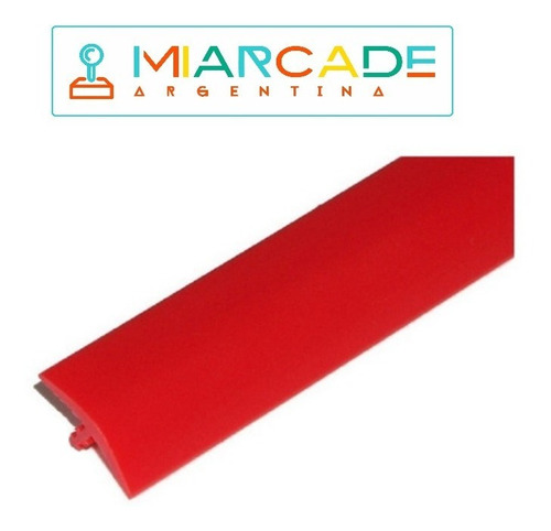 8mts Tapacanto Para Arcade T-molding Rojo Miarcade Argentina