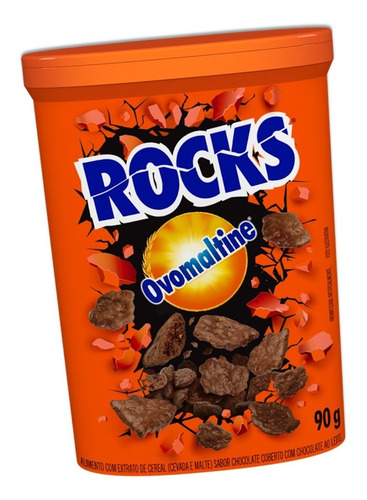Imagem 1 de 1 de Ovomaltine Rocks Flocos Crocantes 90g