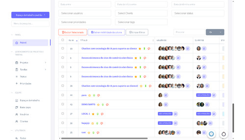 Sistema Para Gerenciamento De Tarefas E Produtividade