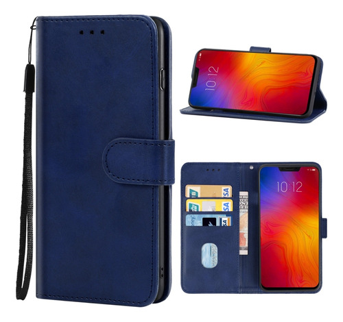 Funda De Teléfono De Cuero Para Lenovo Z5