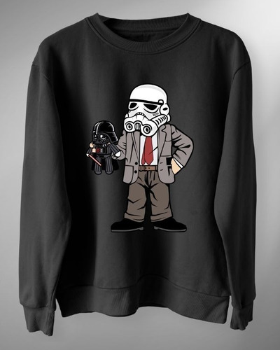 Poleron Polo   Star Wars Mr Bean Vader Storm Trooper