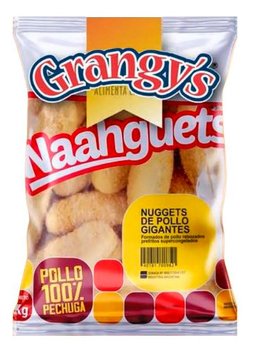 Nuggets Gigantes Grangys X 1kg