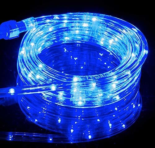 Izzy Creation 10.6ft Blue Led Flexible Rope Lights Xn64h